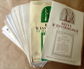 Revue D'Assyriologie et d'Archéologie Orientale. Ensemble de 21 revue couvrant la période de janvier 1962 au 1er semestre 1968 inclus, sans manque.. ...