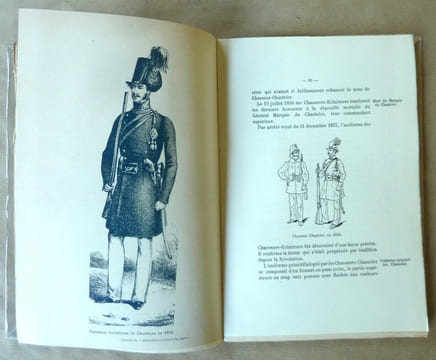 Notice Historique sur les Chasseurs-Chasteler en 1830 suivi de l'exposé de l'histoire du Corps des Chasseurs-Eclaireurs de Bruxelles 1830-1905.. ...
