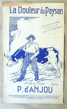 La Douleur du Paysan.. D'Anjou (P.).