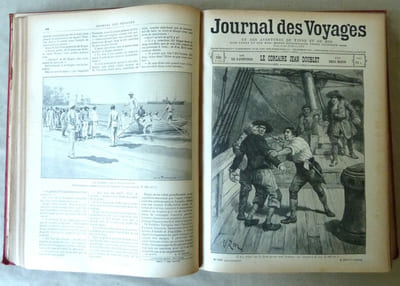 Journal des Voyages et des Aventures de Terre et de Mer. 1906 (du N° 470 du 3 décembre 1905 au N°521 du 25 novembre 1906).