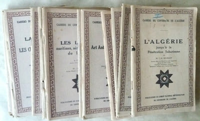 Cahiers du Centenaire de l'Algérie.