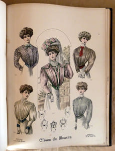 Chic de Paris. Revue de Mode. Année complète 1908, 12 numéros.