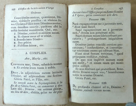 Heures et Petit Psautier contenant l'Office de l'Eglise à l'usage des écoles chrétiennes, nouvelle édition.... [Aubanel éditeur].