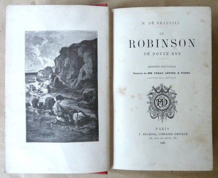 Le Robinson de douze ans.. De Beaulieu (M.).