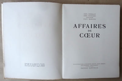 Affaires de Coeur.