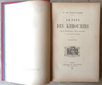 Le Pays des Khroumirs. Leurs institutions, leurs coutumes et leurs chants populaires.