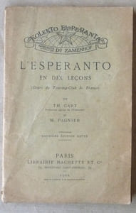 L'Esperanto en dix leçons. (Cours du Touring Club de France).