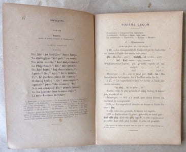 L'Esperanto en dix leçons. (Cours du Touring Club de France).