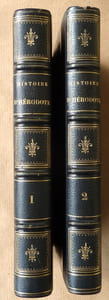 Histoire d'Hérodote. Traduite du grec par Larcher. Avec des notes de Bochard, Wesseling, Scaliger, Casaubon, Barthélémy, Larcher...