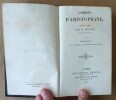 Com&eacute;dies d'Aristophane traduites du grec par M. Arnaud.. Aristophane.