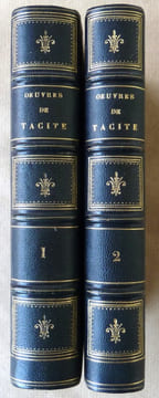 Oeuvres Complètes de Tacite. Traduction Nouvelle accompagnée du texte par Charles Louandre.. Tacite.