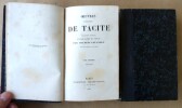 Oeuvres Compl&egrave;tes de Tacite. Traduction Nouvelle accompagn&eacute;e du texte par Charles Louandre.. Tacite.