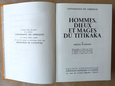 Hommes, Dieux et Mages du Titikaka.