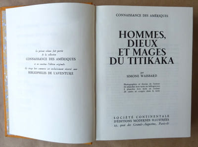 Hommes, Dieux et Mages du Titikaka.