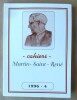 Cahiers Martin-Saint-Ren&eacute;. 1996-4.. 