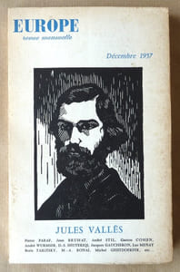 Europe, revue mensuelle; Jules Vallès.