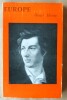 Revue Europe. Henri Heine.. Collectif.