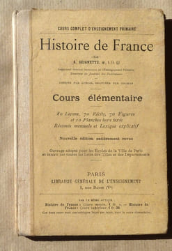 Histoire de France. Cours élémentaire.. Seignette (A.).