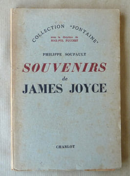 Souvenirs de James Joyce.. Soupault (Philippe).