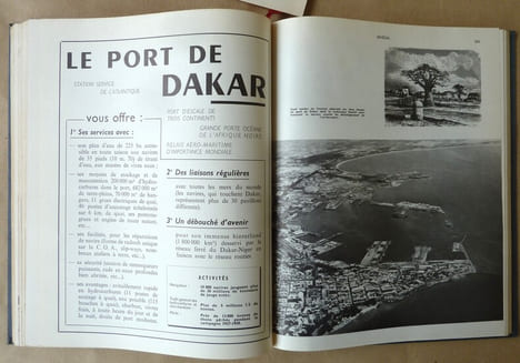 Annuaire des Républiques de l'Ouest Africain. Côte d'Ivoire -Dahomey -Haute-Volta -Mauritanie - Niger - Sénégal - Soudan. 1960.. Collectif.