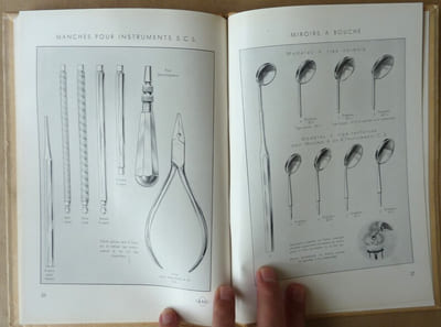 Instruments de dentisterie opératoire. Asco, fabrication française de qualité.