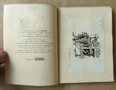 Nouveau Florilège Poétique de Philéas Lebesgue (vers et prose)précédé d'un hommage de Georges Bouquet et d'un poème de Pierre Ménanteau.. Lebesgue ...