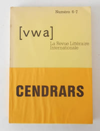 ( v w a) La revue littéraire internationale .N° 6-7 .1985