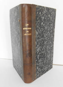 LES MEMOIRES DE LEONARD. Ancien garçon maçon