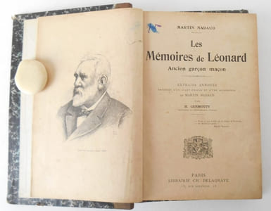 LES MEMOIRES DE LEONARD. Ancien garçon maçon