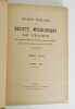 Bulletin trimestriel de la Société Mycologique de France . Tome LXXI . 1955. 