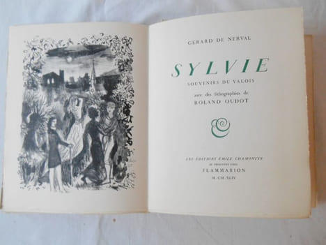 SYLVIE .Souvenirs du Valois. NERVAL Gérard de