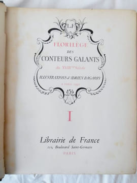 FLORILEGE DES CONTEURS GALANTS DU XVIIIè SIECLE . undefined