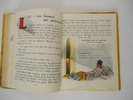 PETIT GILBERT . PREMIER LIVRE DE LECTURE .. JAUFFRET Edouard