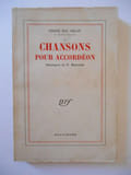 CHANSONS POUR ACCORDEON . Musique.... MAC ORLAN Pierre