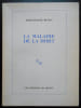 LA MALADIE DE LA MORT. DURAS Marguerite