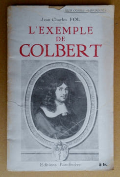 L'EXEMPLE DE COLBERT. FOL Jean Charles