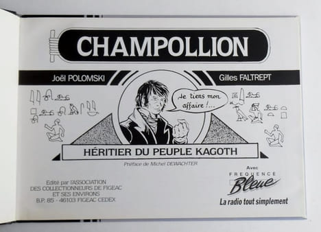 CHAMPOLLION . Héritier du peuple Kagoth .. POLOMSKI Joel / FALTREPT Gilles