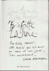 Brigitte Lahaie. ( Avec une photographie originale argentique avec cachet, signée, par Claude Alexandre au format 22,2 x 16,5 cm, ainsi qu'une belle ...