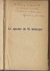 Le Spectre de M. Imberger ( Dédicacé ).. Frédéric Boutet.