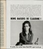 Revue Stop : Bons Baisers de Claudine.. ( Ian Fleming - James Bond - Cinéma ) - Claudine Auger.