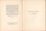 Farouche à quatre feuilles. ( Un des 1400 exemplaires numérotés sur vélin de lana ).. André Breton - Julien Gracq - Lise Deharme - Jean Tardieu.