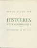 Histoires Extraordinaires - Nouvelles Histoires Extraordinaires. ( Un des 3000 exemplaires numérotés sur vélin alfa ).. ( Gus Bofa ) - Edgar Allan Poe ...