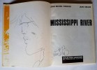 Une Aventure de Jim Cutlass, tome 1 : Mississipi River. ( Avec superbe dessin original, signé et daté de Jean Giraud ).. ( Bandes Dessinées ) - Jean ...