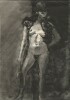 Magnifique dessin original à l'encre noire, représentant une Prostitué, réalisée par Raymond Feuillate, signé et daté.. ( Prostitution - Dessins ...