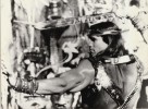 Photographie en tirage argentique d'Arnold Schwarzenegger dans le rôle de Kalidor.. ( Cinéma - Robert Erwin Howard ) - Arnold Schwarzenegger 