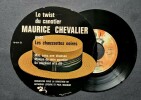 Maurice Chevalier : Le Twist du Canotier avec Les Chaussettes Noires. Premier pressage.. ( Rock - Disques ) - Eddy Mitchell et Les Chaussettes Noires ...