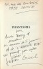Phantasma. ( Avec très belle dédicace, pleine page, de Gaston Criel à André Berry et son épouse Madeleine ).. Gaston Criel.