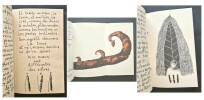 Au Bord du Monde. Paroles du Chef Seattle. Dessins d'Alain Campos. ( Tirage unique hors commerce, à 500 exemplaires numérotés sur Vélin d'Arches ).. ( ...