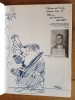Nestor Burma : 120, Rue de la Gare ( Avec superbe dessin original de Jacques Tardi + dédicace de Léo Malet à Bruno de Monès ). ( Bandes Dessinées - ...