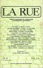 La Rue n° 12 de 1971. Revue Culturelle et Littéraire d'Expression Anarchiste.. ( Revues - Anarchie ) - Léo Ferré - Jean-Roger Caussimon - Maurice ...